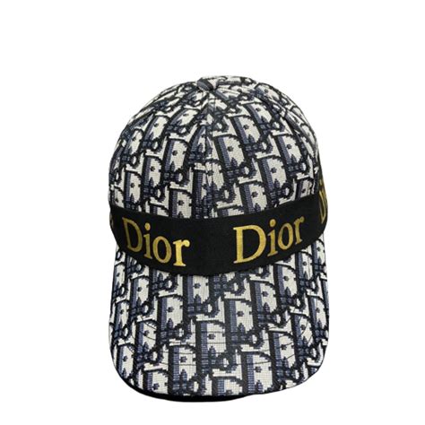 Cappello Dior Cap Cotone color avorio 